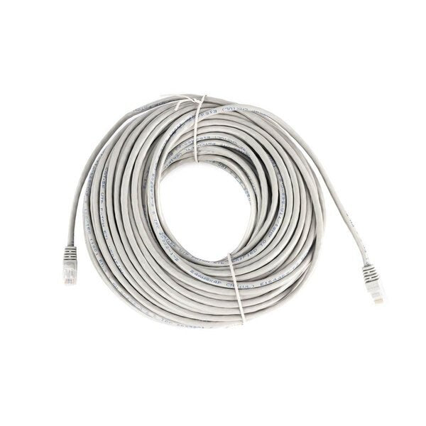 Ethernet Cable, Cat 5e, Gray, 100 ft.