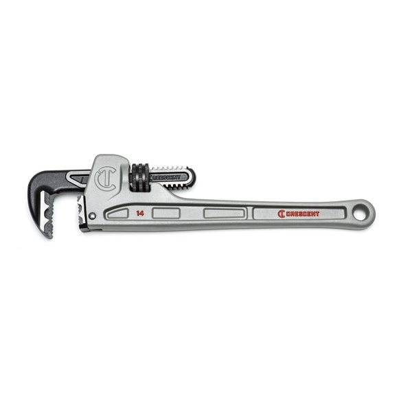 Pipe Wrench, aluminum, 14
