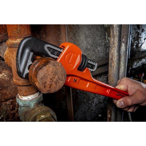 Pipe Wrench, cast Iron, 14