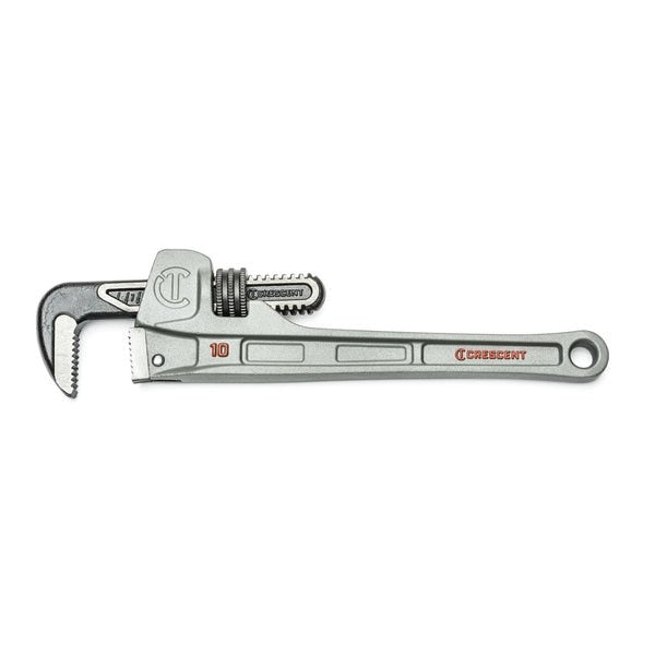 Pipe Wrench, aluminum, 10