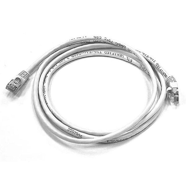 Ethernet Cable, Cat 5e, White, 5 ft.