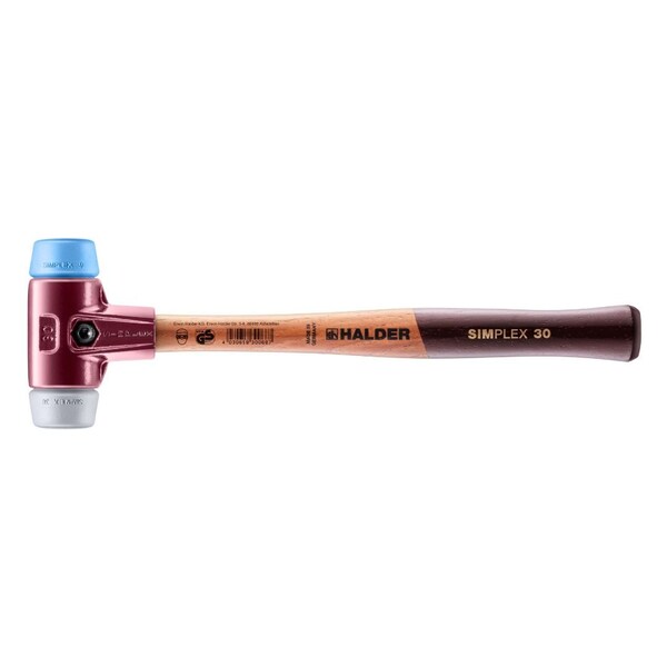 Simplex 30 Mallet w/Soft Blu and Gry Rub