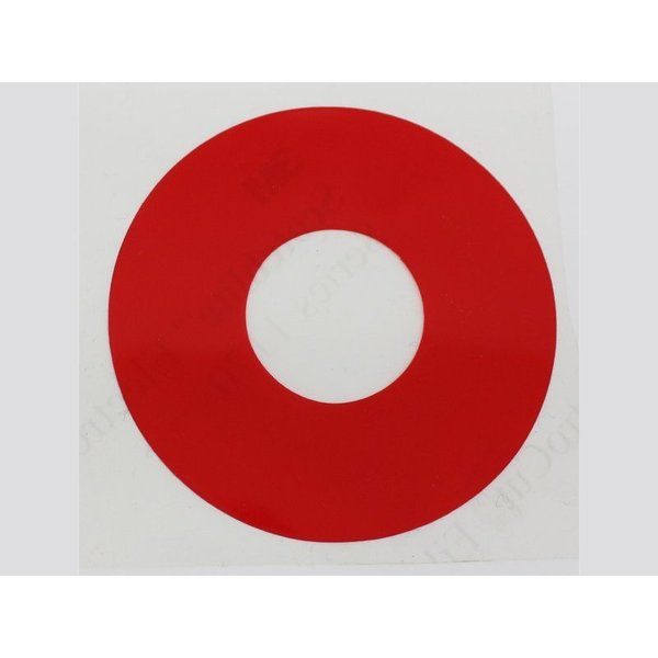 Gauge-Mark Vinyl, Transp, Red, 8pcs-3