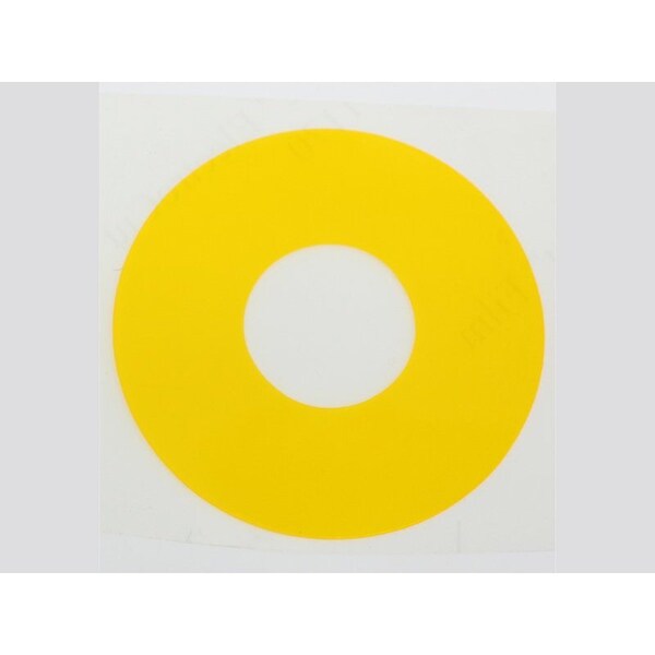 Gauge-Mark Vinyl, Transp, Yellow, 6pcs-3-1/2