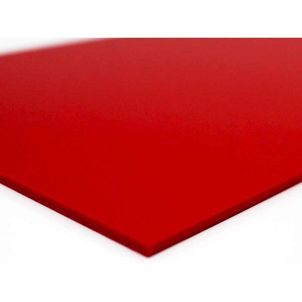 PVC-Board, Red, 24