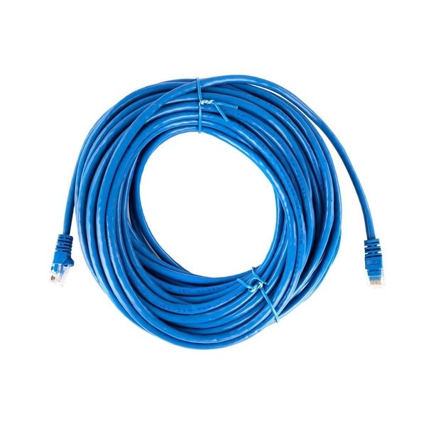 Ethernet Cable, Cat 5e, Blue, 50 ft.
