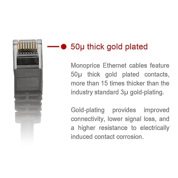 Ethernet Cable, Cat 5e, Yellow, 7 ft.