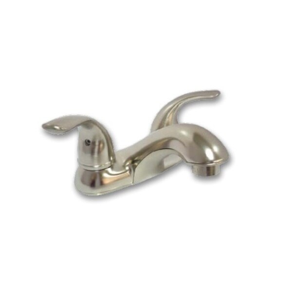 Dual Handle Laboratory Faucet, Brushed Nickel