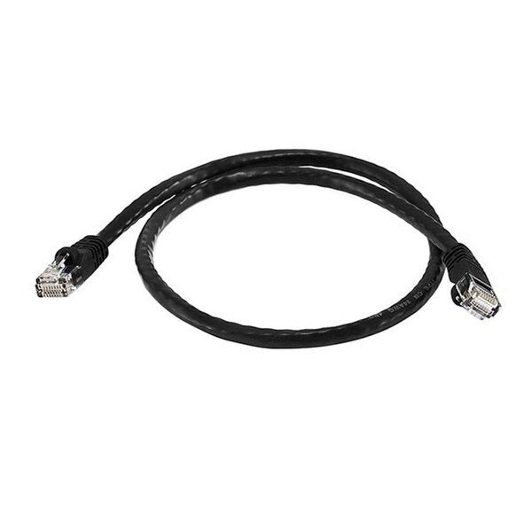 Ethernet Cable, Cat 5e, Black, 2 ft.