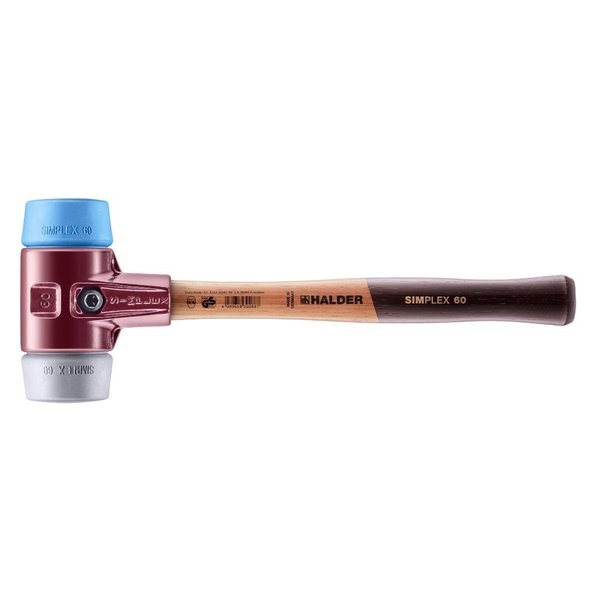 Simplex 60 Mallet w/Soft Blu and Gry Rub
