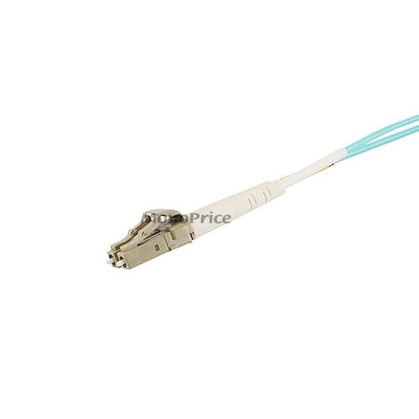Fiber Optic Patch Cord, LC/LC, 15m, Aqua