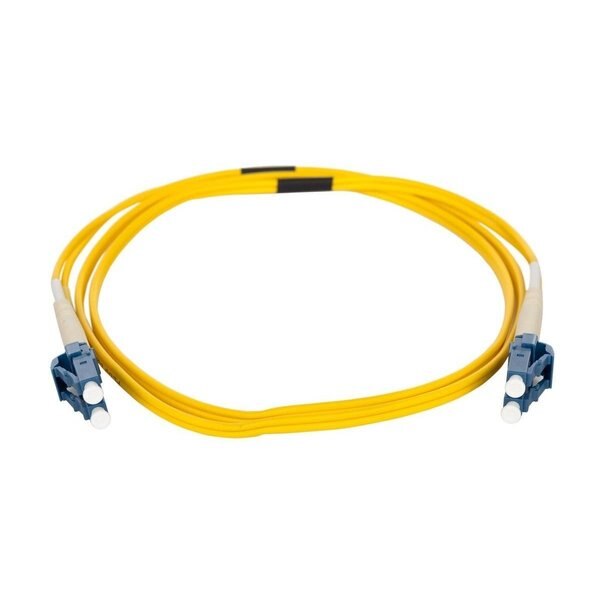 Fiber Optic Patch Cord, LC/LC, 1m, Yellow