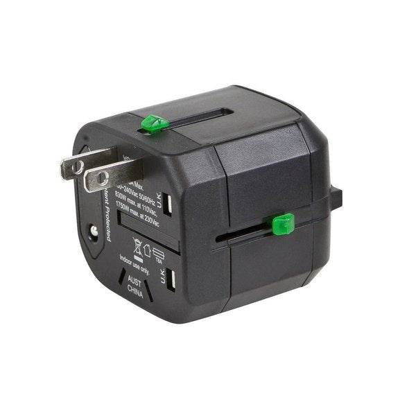 Plug Adapter, Converts From Universal