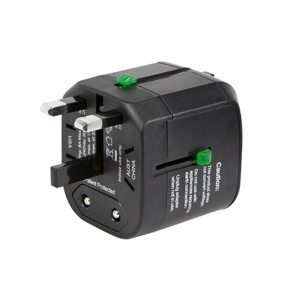 Plug Adapter, Converts From Universal