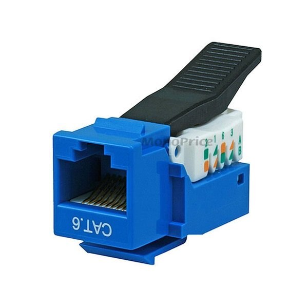 Datacom Jack, Cat6, Tooless, Blue