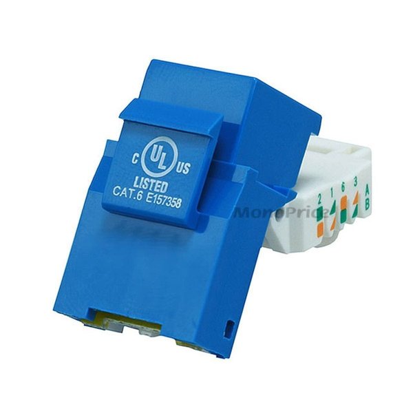 Datacom Jack, Cat6, Tooless, Blue