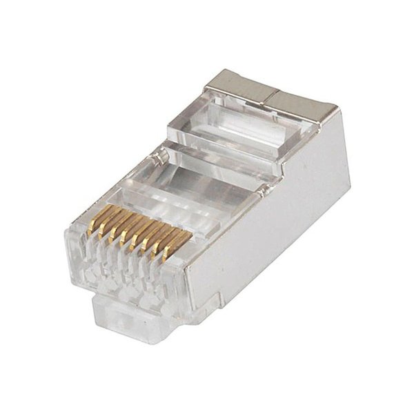 Plug, Mod, Cat6, Strander, Shielded, PK100