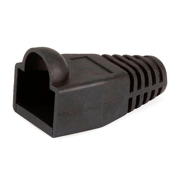 Relief Boot, RJ45, Black, PK50