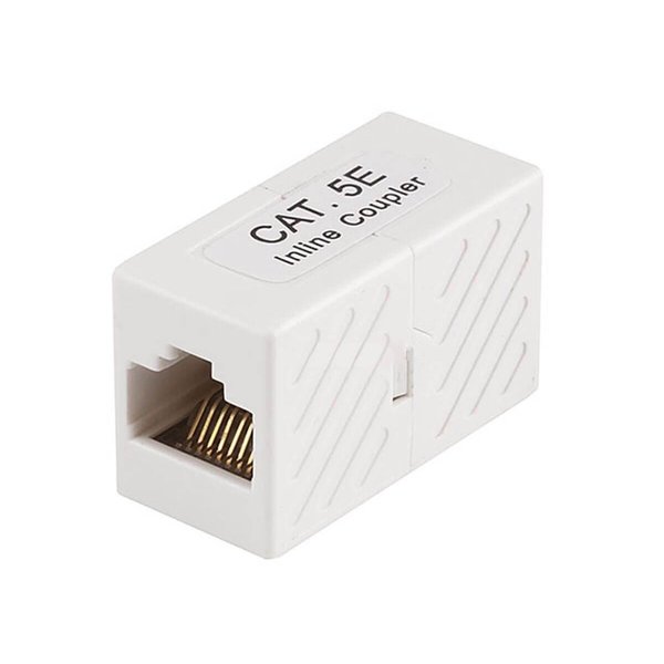 Cat5e, Inline Coupler, White