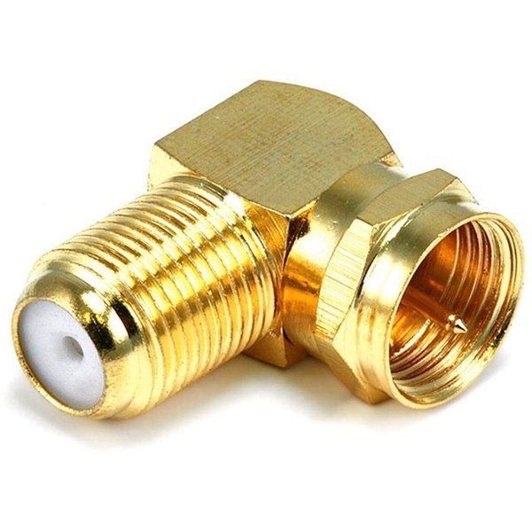 F-Type F to M Adapter, Right Angle