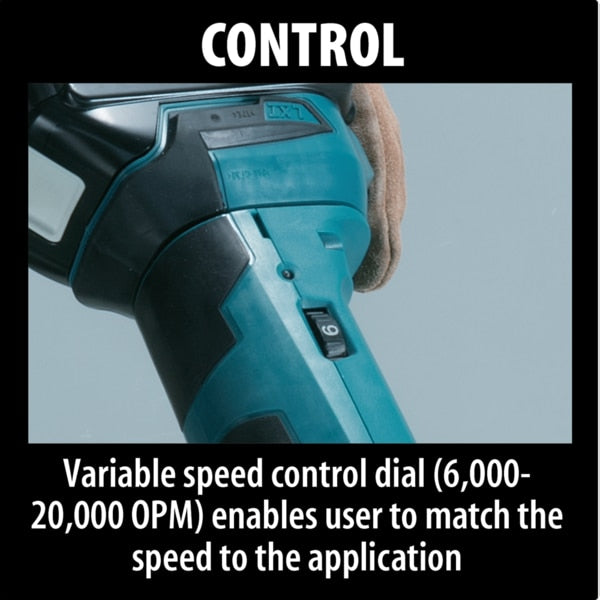 Oscillating Tool, 18V DC, Cordless, 3.2  Degrees Oscillation Angle, LXT Series