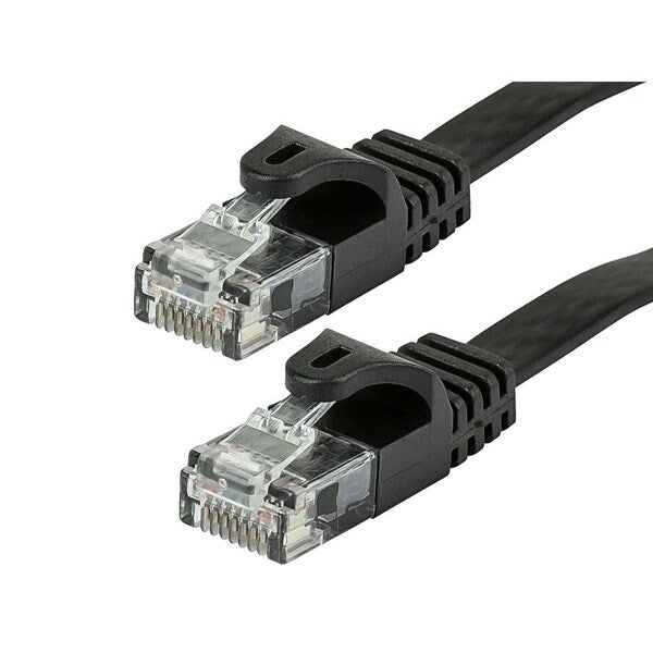 Ethernet Cable, Cat 5e, Black, 5 ft.