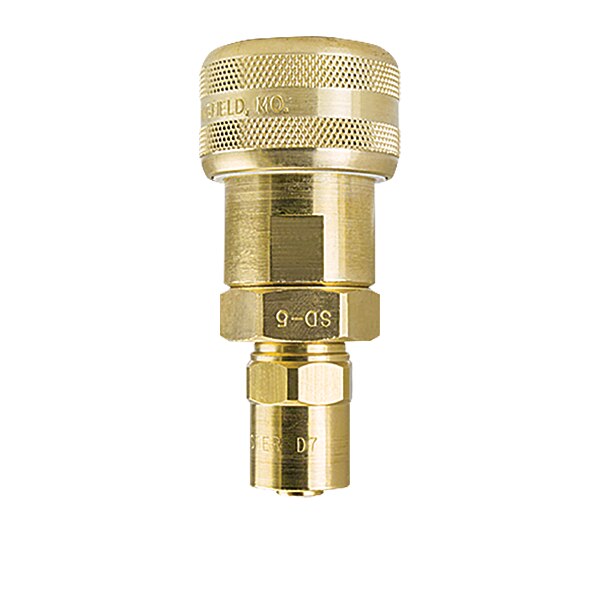 Industrial Intrchng, Sckt, Brass, Series 5