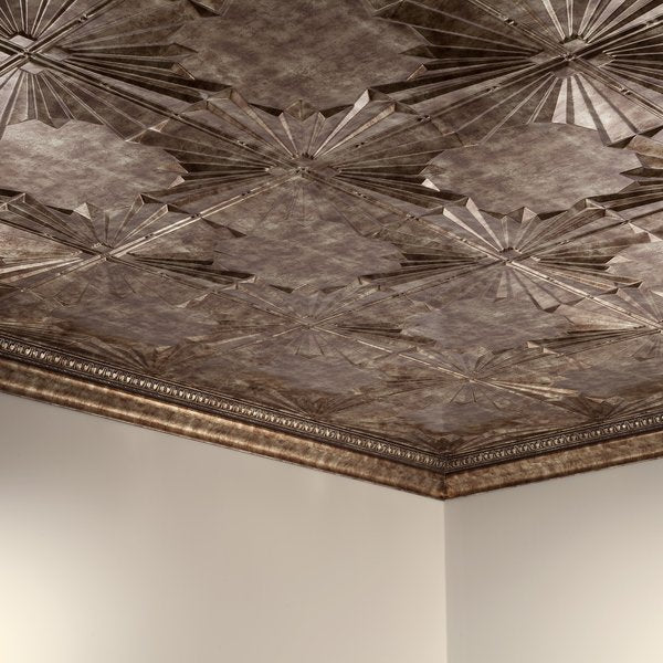 Art Deco 2Ftx4Ft Glue Up Ceiling Ti, PK 5, 5 PK