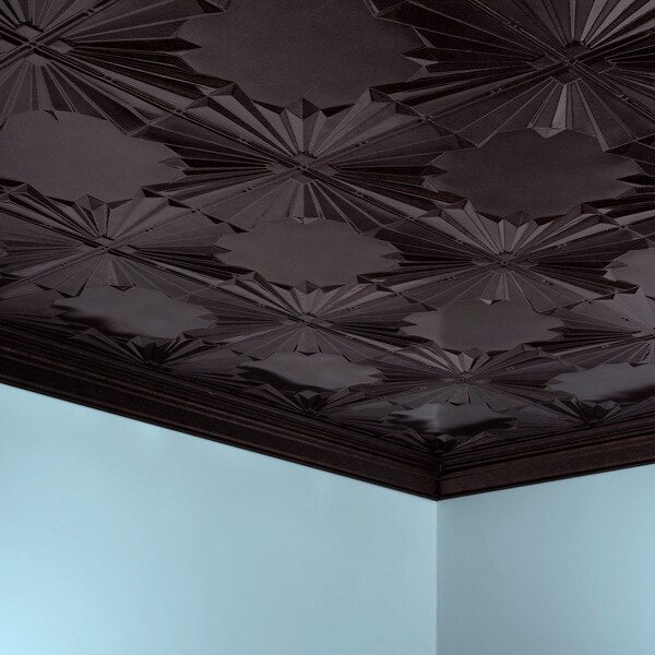 Art Deco 2Ftx4Ft Glue Up Ceiling Ti, PK 5, 5 PK
