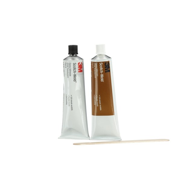 Epoxy Adhesive, 2216 Series, Clear, 1:01 Mix Ratio, 16 hr Functional Cure, Tube