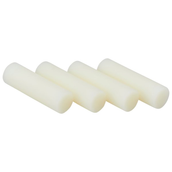 Hot Melt Adhesive, Off-White, 1 in Diameter, 3 in Length, 45 sec Begins to Harden