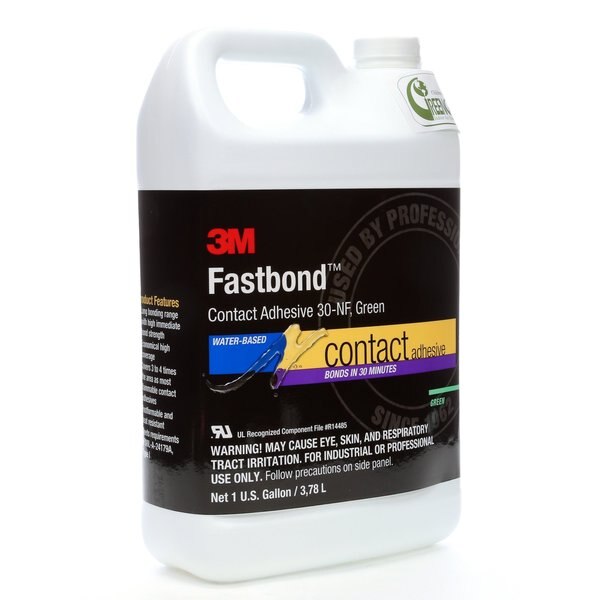 Contact Cement, 30NF Series, Green, 1 gal, Can