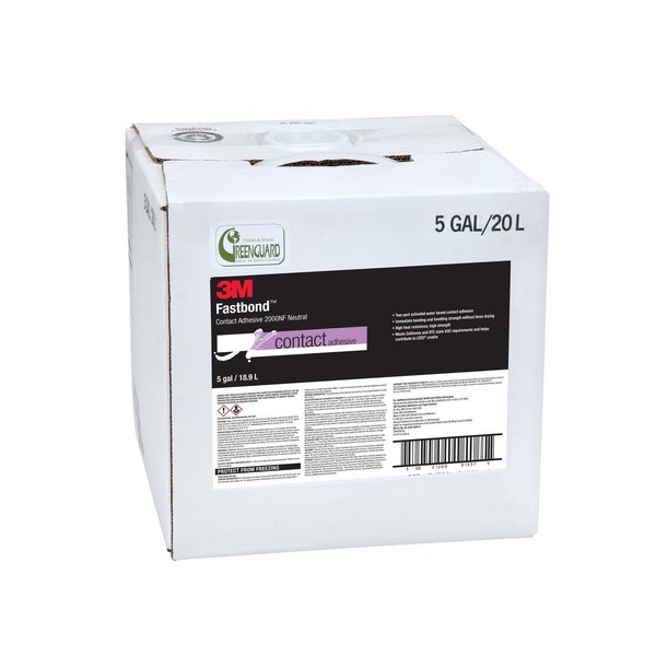 Contact Cement, 2000NF Series, Neutral, 5 gal, Pail