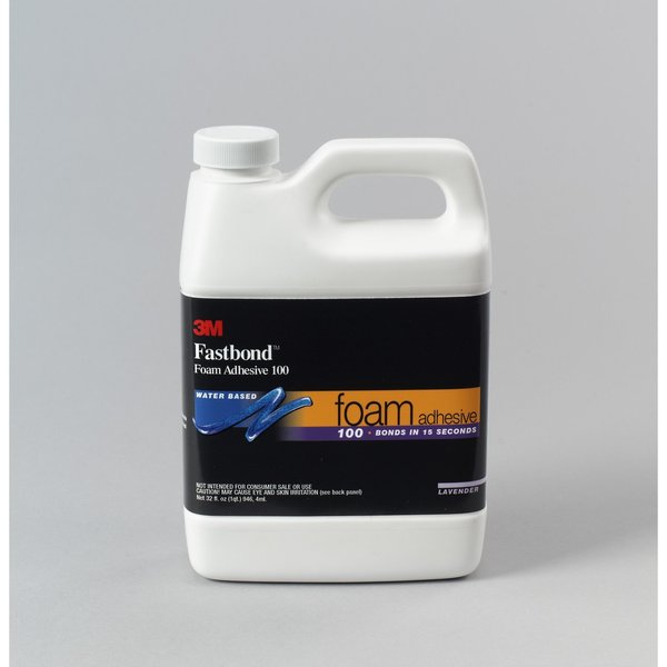 Foam Adhesive, 100NF Series, Lavender, 5 gal, Pail