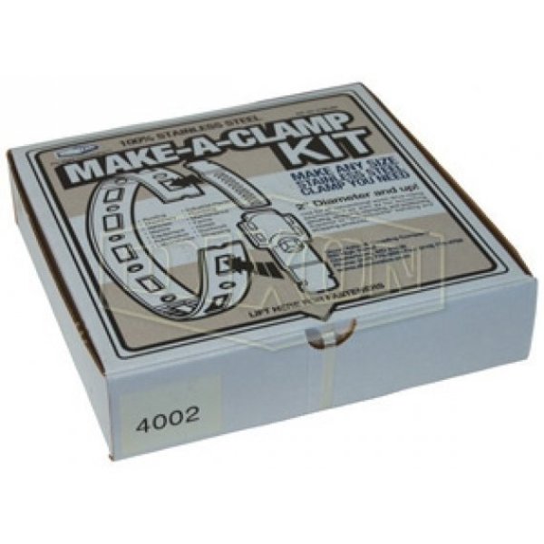 Worm Gear Clamp Kit, 50ft., 4002
