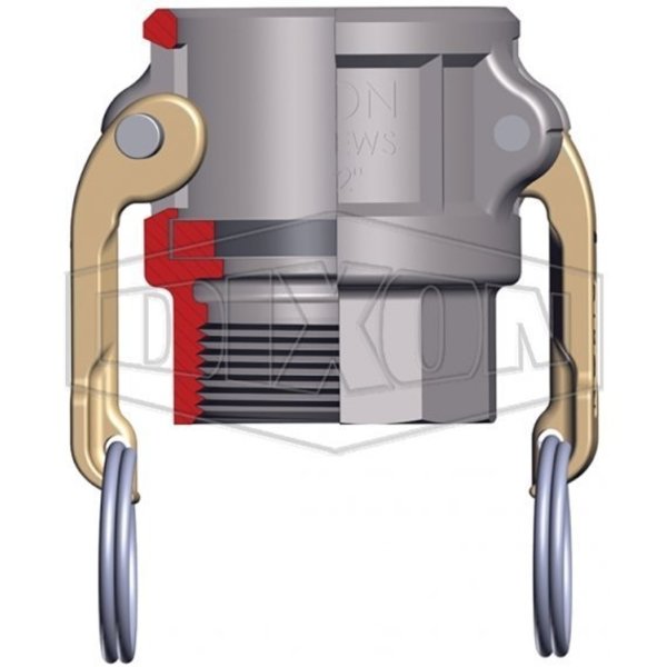 Cam and Groove, Iron Coupler x FNPT, 2
