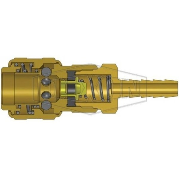 D-Series Coupler, 1/2