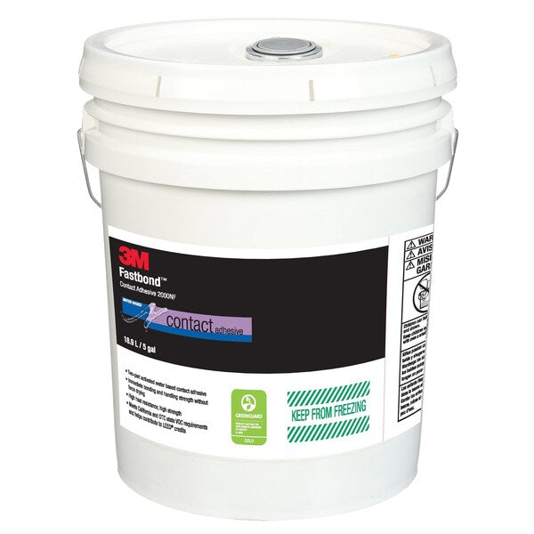 Contact Cement, 2000NF Series, Neutral, 5 gal, Pail