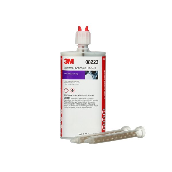 Urethane Adhesive, Black, Dual-Cartridge
