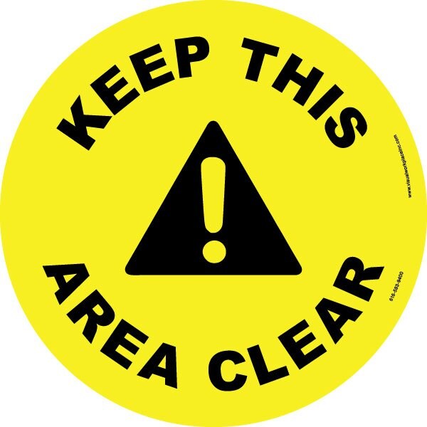 Floor Sign, High Bond, 17