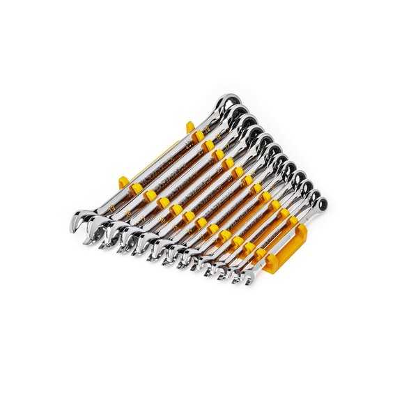Combination Ratcheting Wrench Set, 12 Pc