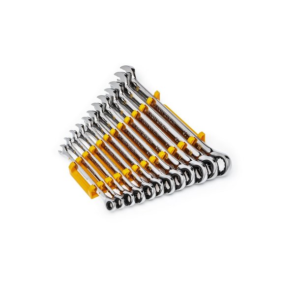 Combination Ratcheting Wrench Set, 12 Pc