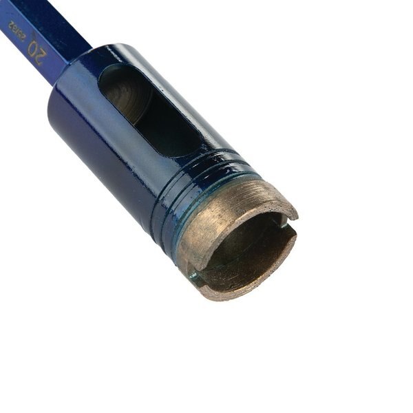 Diamond Drill Bit, Hex Shank 3/4