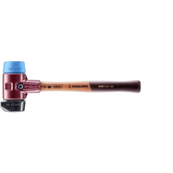 Simplex 60 Mallet w/Soft Blue Rubber an
