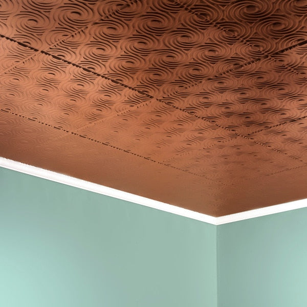 Cyclone 2Ftx2Ft Glue Up Ceiling Til, PK 5, 5 PK