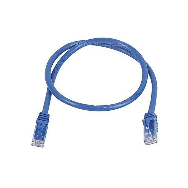 Ethernet Cable, Cat 6, Blue, 2 ft.