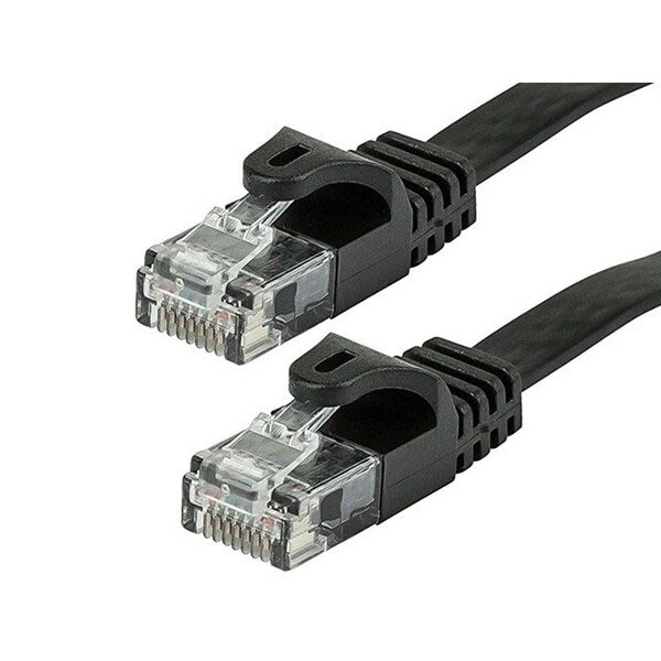 Ethernet Cable, Cat 5e, Black, 14 ft.