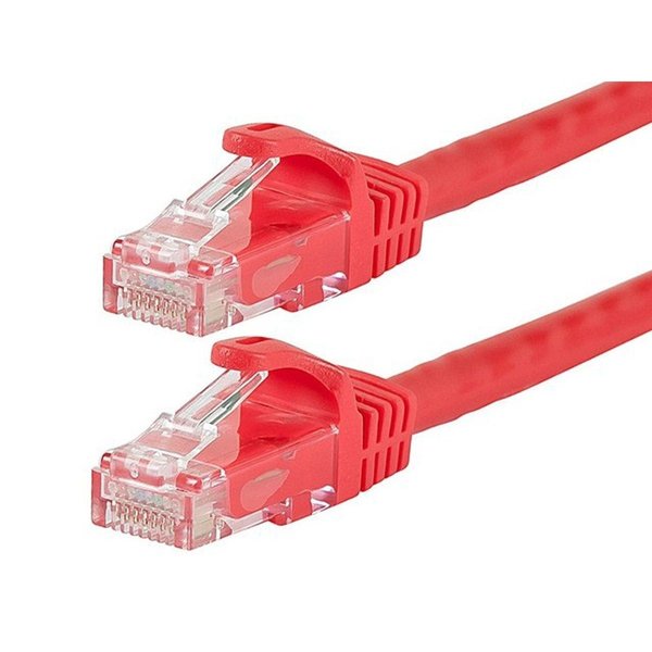 Ethernet Cable, Cat 6, Red, 3 ft.