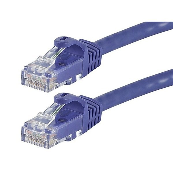 Ethernet Cable, Cat 6, Purple, 14 ft.