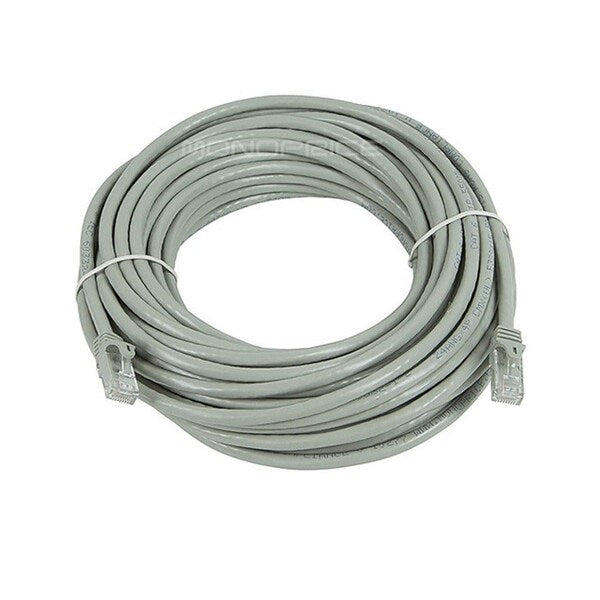 Ethernet Cable, Cat 6, Gray, 50 ft.